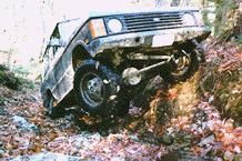 Range Rover off road