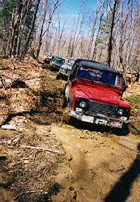 Off Roading in Rovers