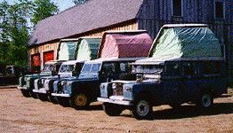 Land Rover Dormobiles